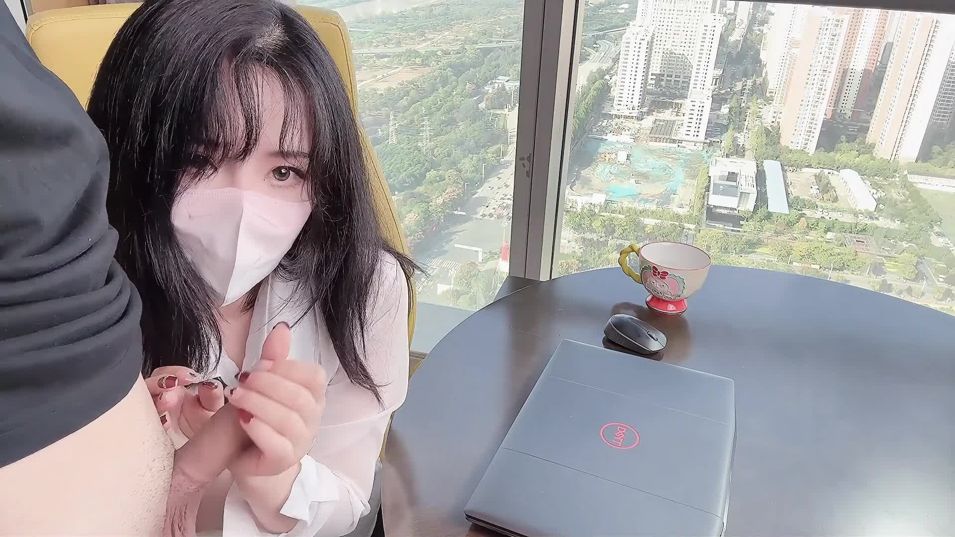 小仙女小姐姐清纯女神〖樱桃空空〗清纯秘书为升职加薪主动献身老板~落地窗前被爆操内射！